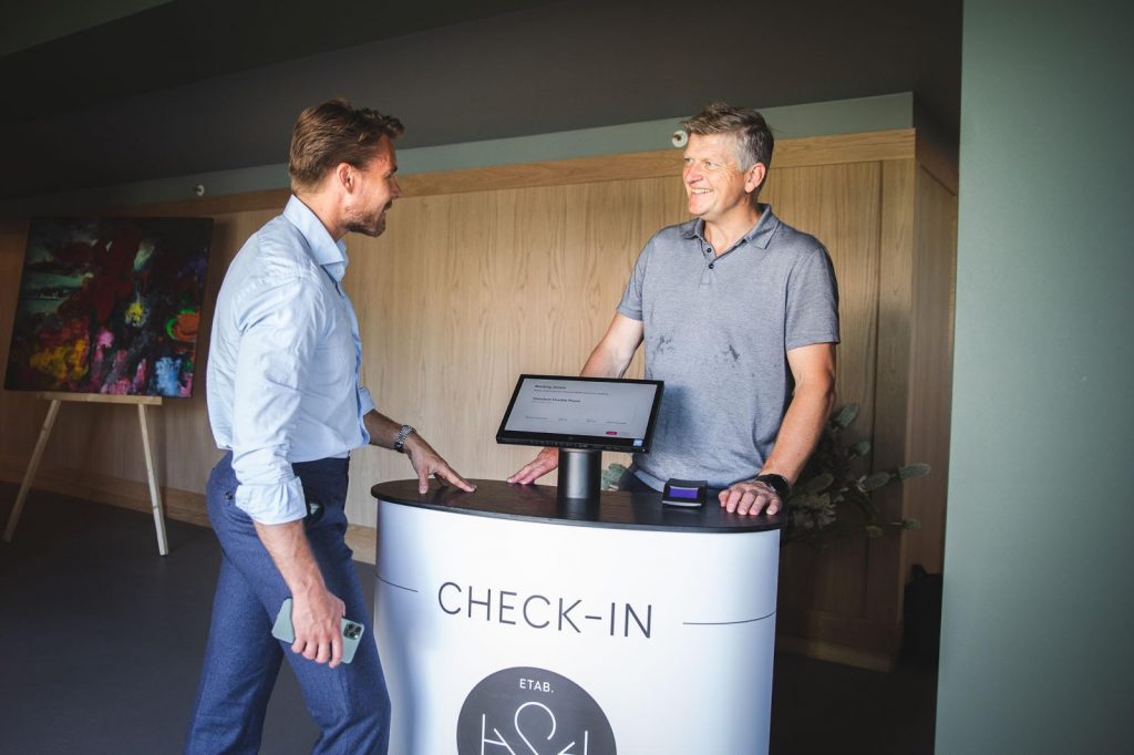 Hospitality self service check-in kiosk solution