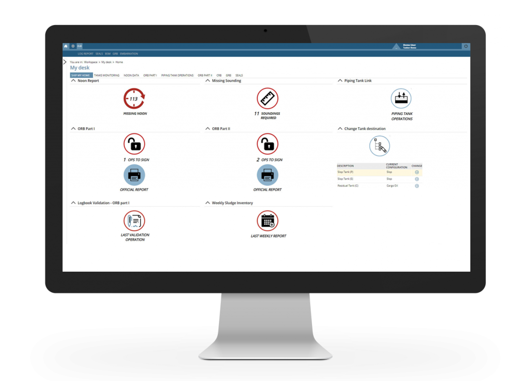 infoship electronic logbooks