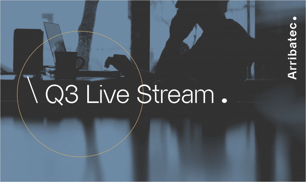 Følg Arribatec Q3 2021 livestream