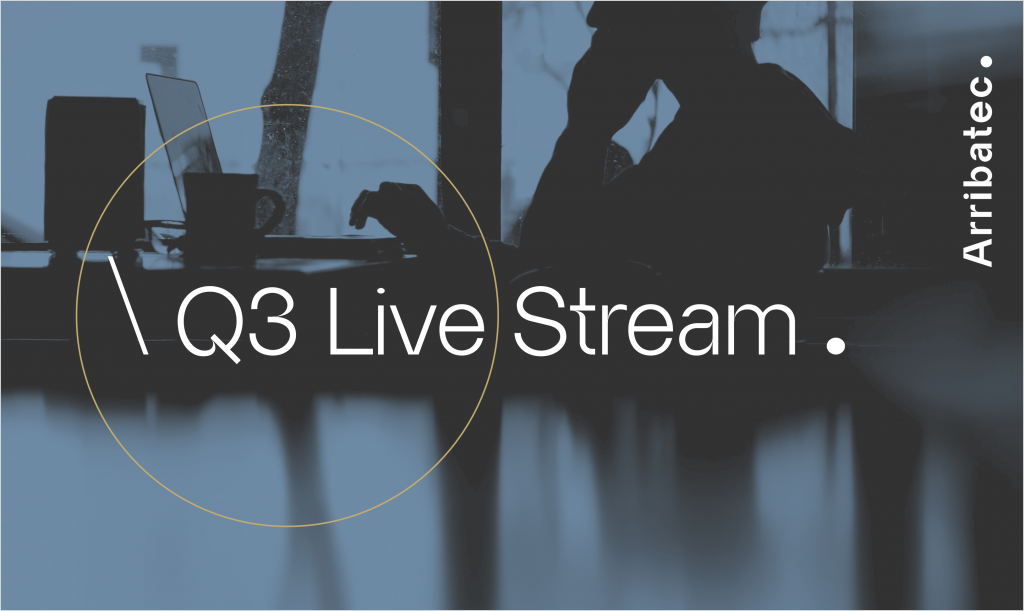 Follow Arribatec Q3 2021 live stream