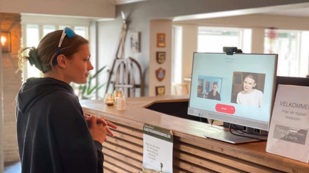 Rondane Hoyfjellshotell virtuell resepsjonist