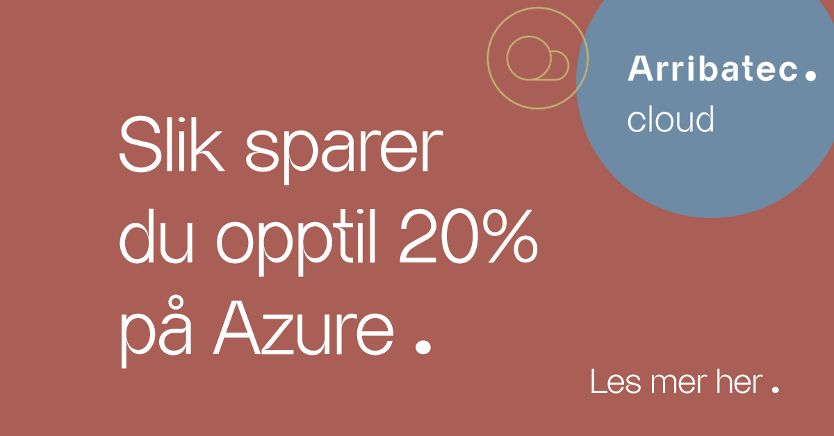 Rabatt på Azure - Spar opptil 20% på Azure Cloud