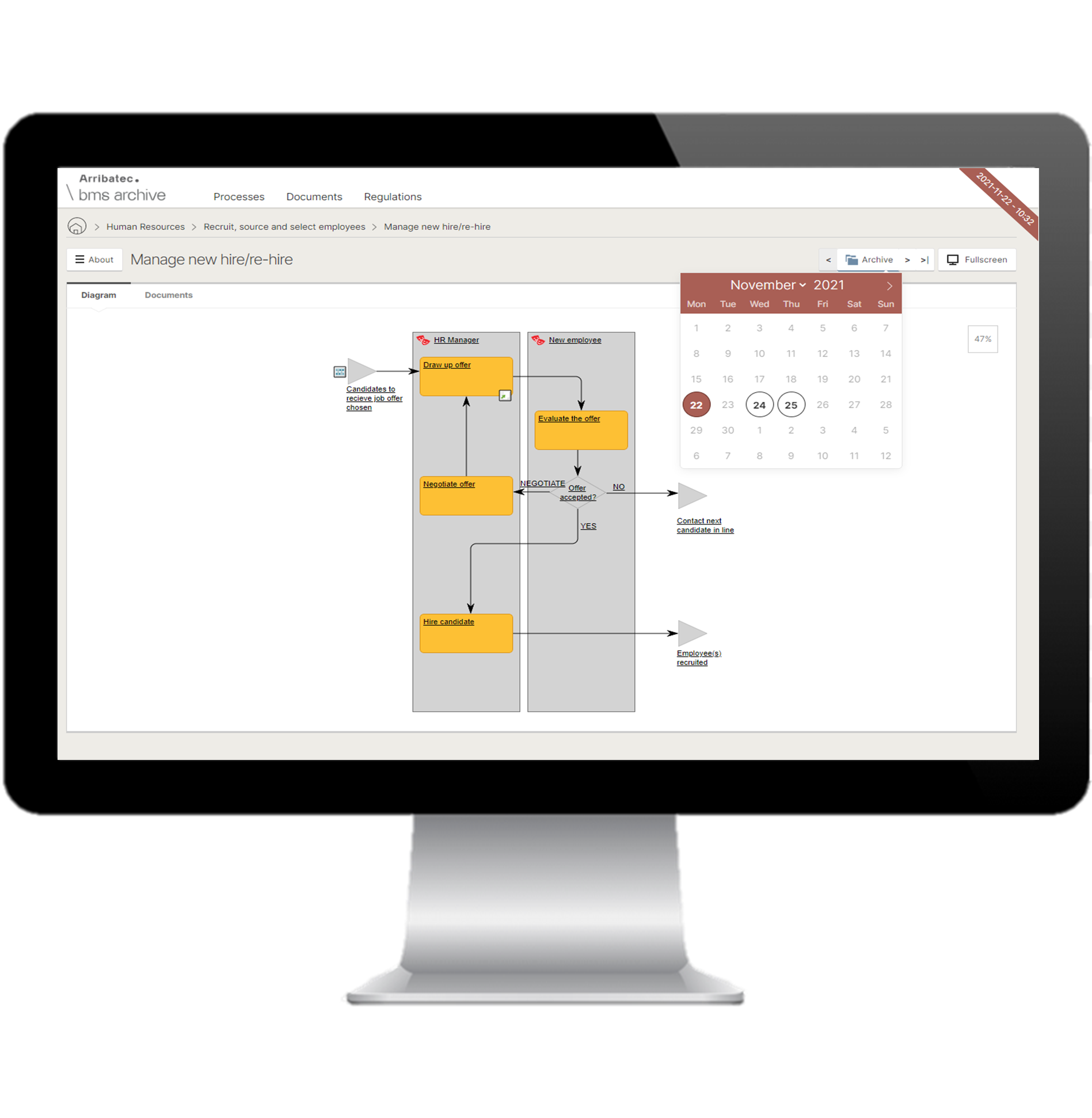 BMS Archive 1 Qualiware management system tool
