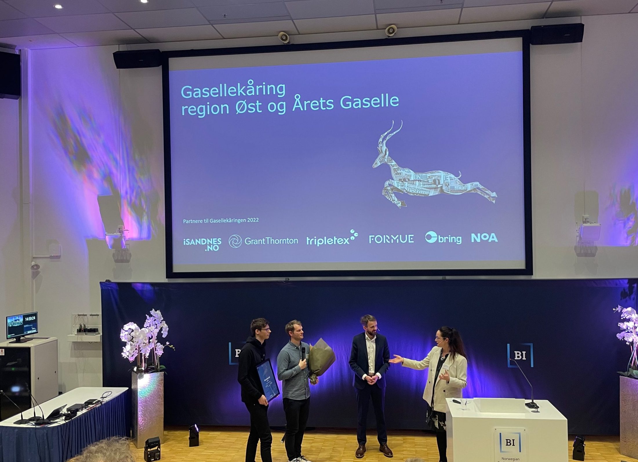 The winners of the 2022 Gazelle Award, 2022