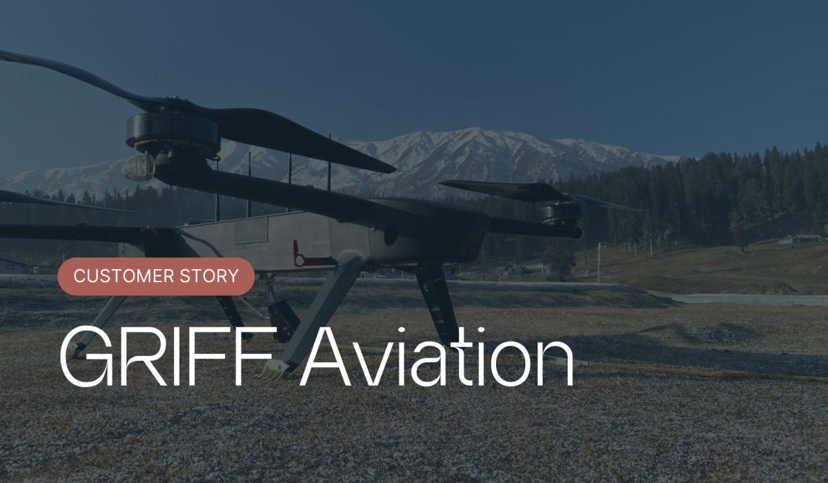 Arribatec Business Services 19 Header: Picture of GRIFF Aviation drone and Arribatec logo and GRIFF Aviation text