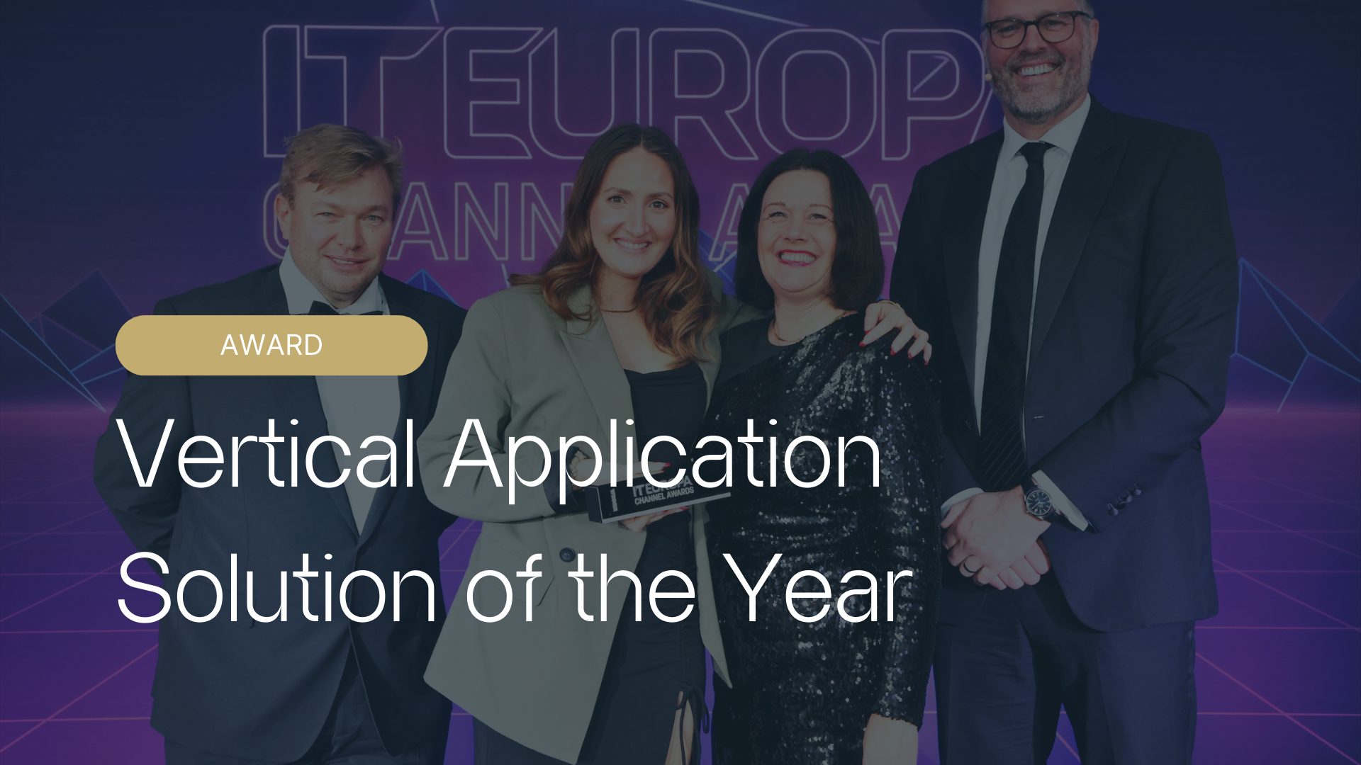 Arribatec wins Vertical Application Solution of the Year at IT Europa Channel Awards