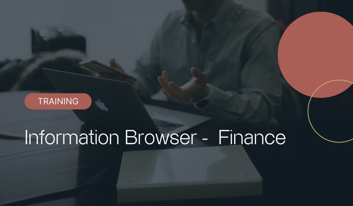 unit4 Information Browser - Finance