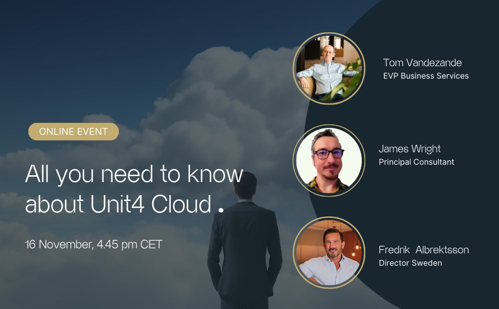 On-demand: All you need to know about Unit4 Cloud