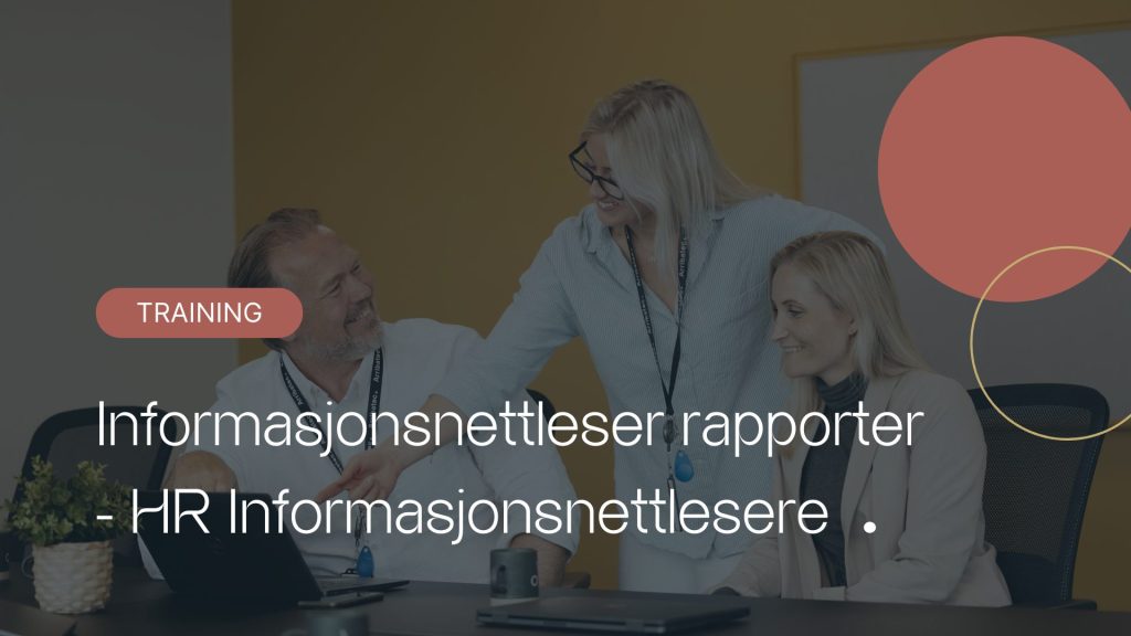 Informasjonsnettleser rapporter - HR Informasjonsnettlesere no logo