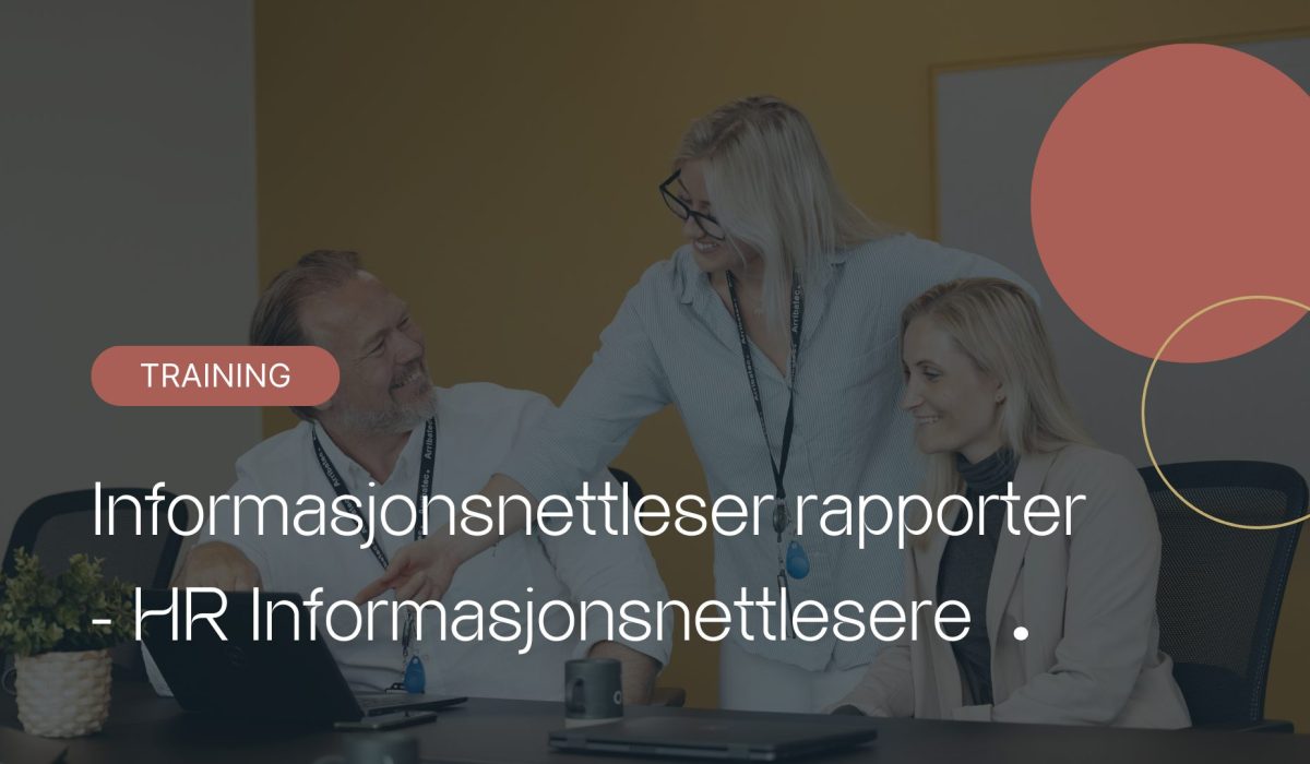 Informasjonsnettleser rapporter - HR Informasjonsnettlesere no logo