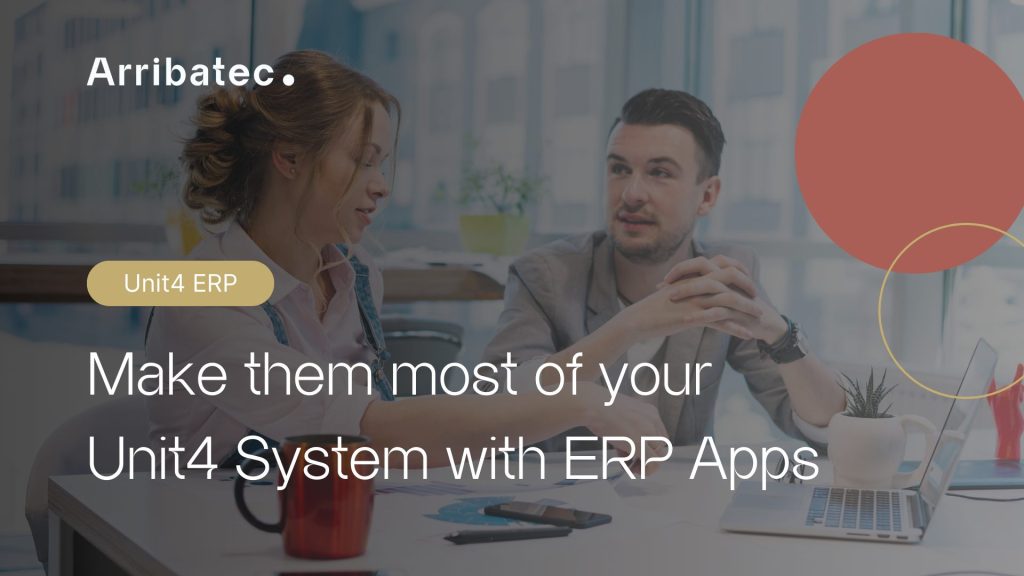 Join our free webinar Tuesday 11th June! The webinar will cover Arribatec & ERP Apps range of Portals for Unit4 ERP: