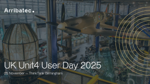 Join our free webinar Tuesday 11th June! The webinar will cover Arribatec & ERP Apps range of Portals for Unit4 ERP:
