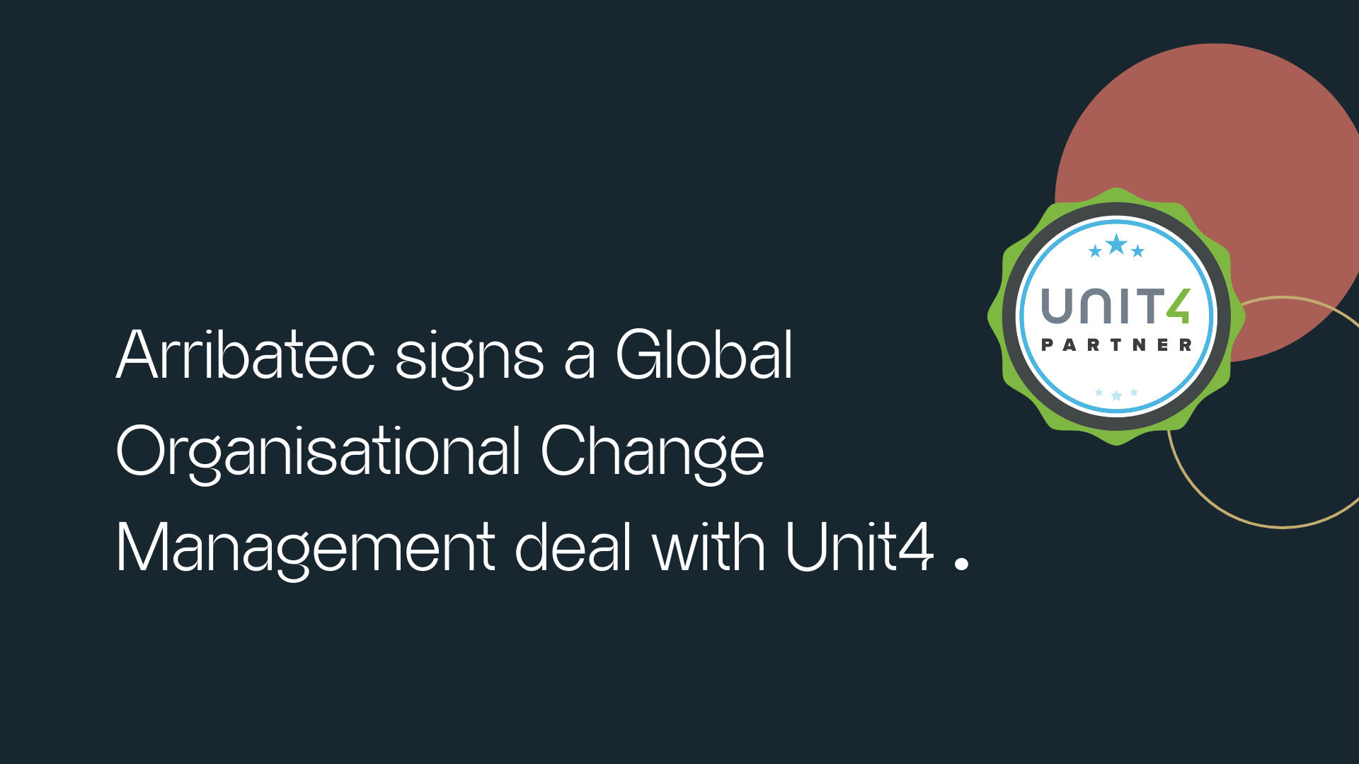 Arribatec Integration Engine 5 unit4 organisational change management