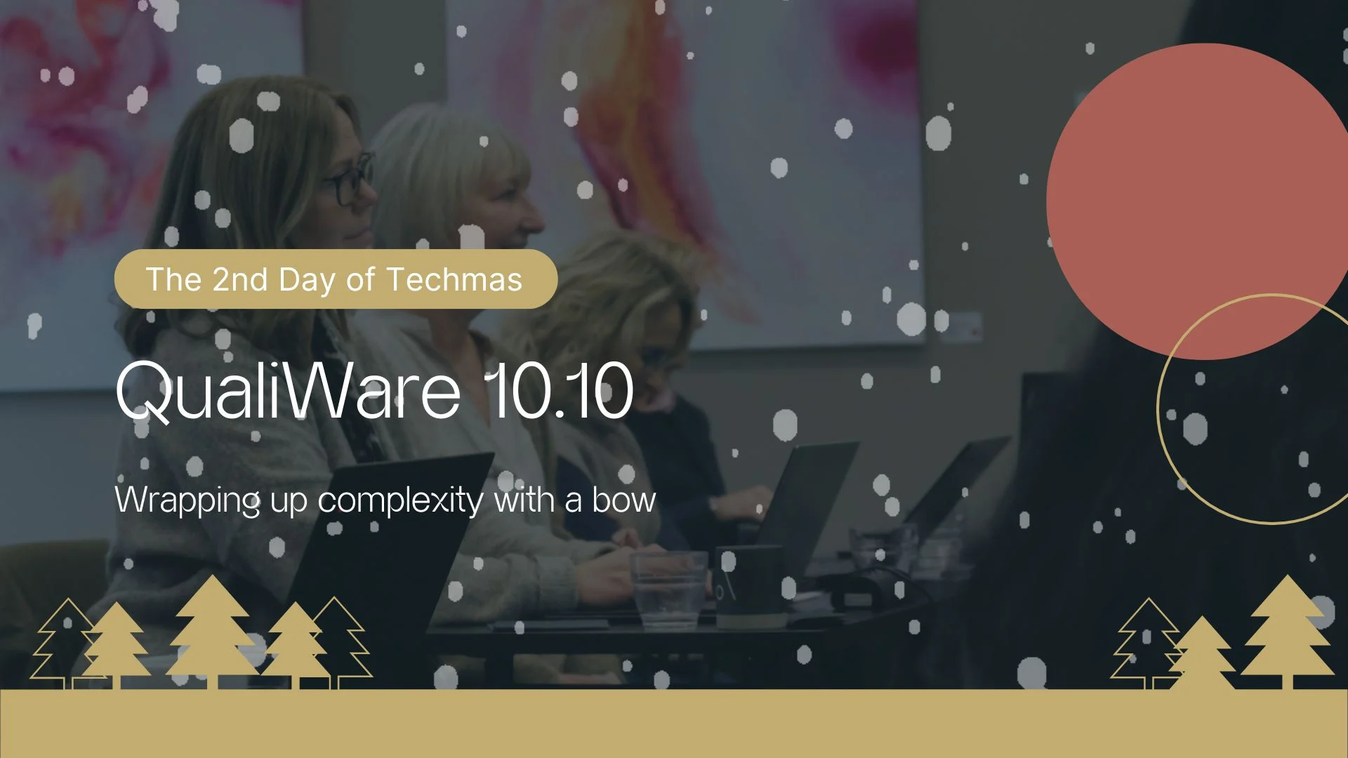 ith so much going on, it helps to have tools that bring calm to chaos. That is why, on the second day of our Techmas series, we are looking at QualiWare 10.10 and how it brings structure to your business.