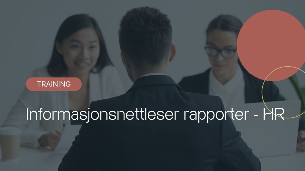 Informasjonsnettleser rapporter hr