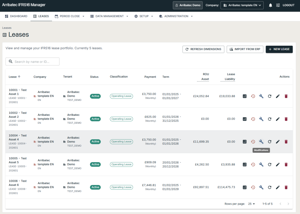 This solution delivers IFRS 16 compliance support wherever you run it, with calculations designed to meet the standard’s requirements and provide a clear, documented audit trail for both your team and auditors, regardless of which ERP you use. Automated calculations and postings reduce manual effort and lower audit risk by eliminating reliance on spreadsheets, which can introduce errors and slow audits. Consistent, automated amortisation schedules and journal postings enable a faster, more confident period close, allowing your team to focus on meeting deadlines rather than checking figures. With flexible deployment options, the solution can run stand‑alone or connect to your ERP environment without compromising calculation accuracy. As a purpose‑built IFRS 16 solution, it also offers a lower total cost of ownership by avoiding the expense and complexity of custom builds or generic lease accounting tools that require extensive configuration to meet the standard’s requirements.