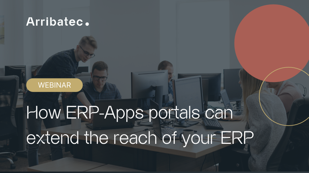 Join our free webinar Thursday 2nd October! The webinar will cover ERP Apps Portals for Unit4 ERP